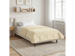 Vidaxl Edredom De Inverno Colchonete Creme 155 X 220 Cm