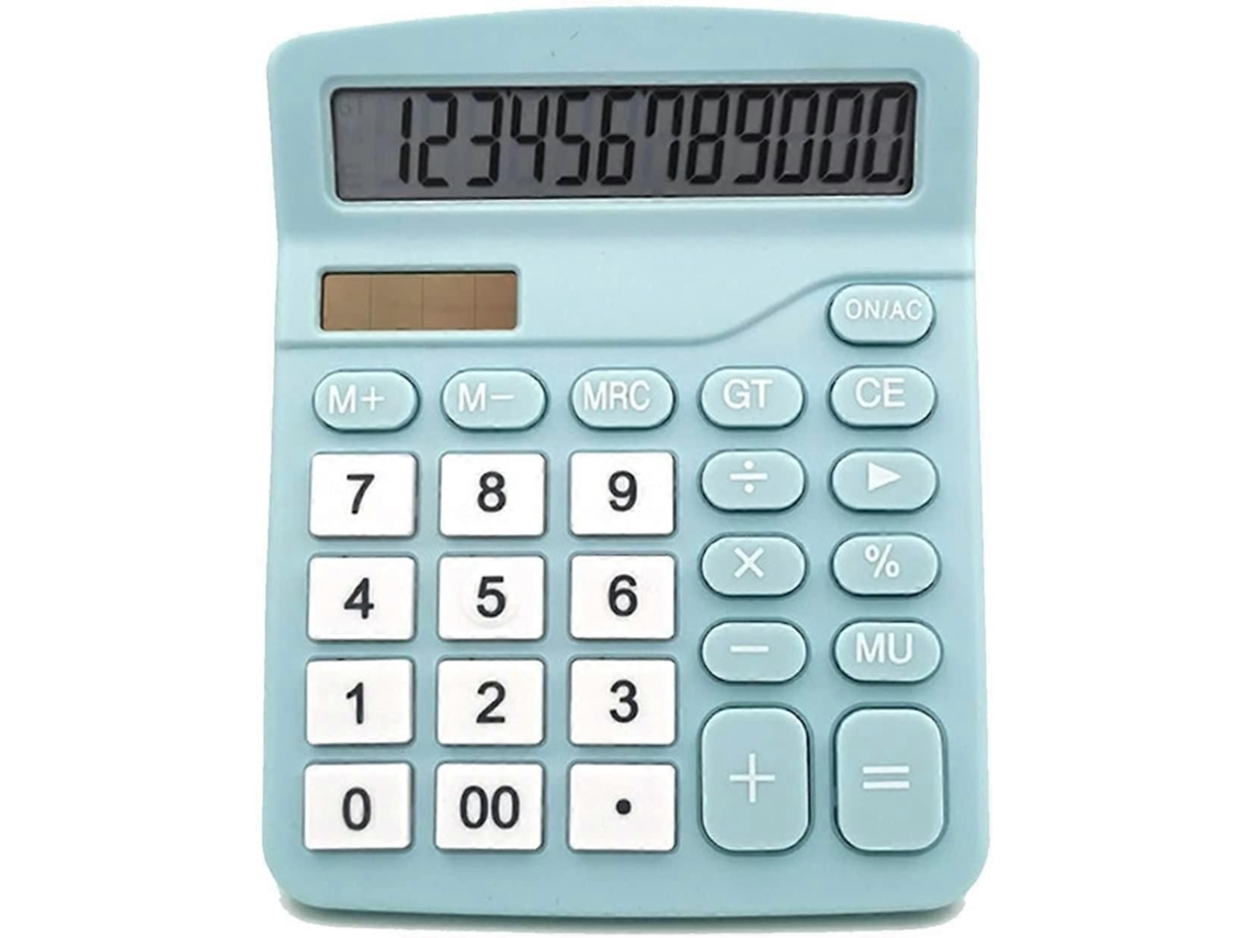 Calculadora Científica Solar De 12 Dígitos, Para Escritório E Finanças