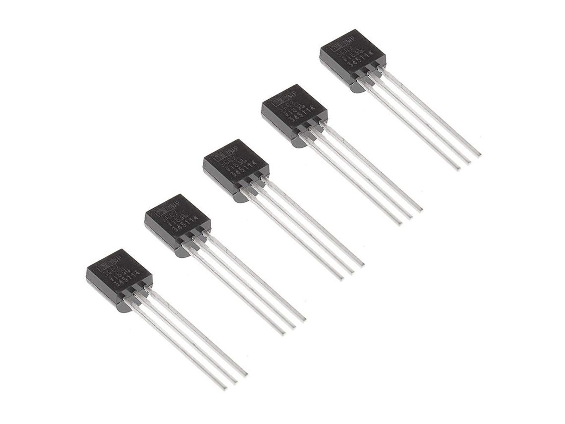 5º Sensor Analógico De Temperatura, Termômetro Digital De 3 Pinos Ic Aquaforge