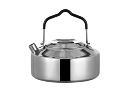 Chaleira de Camping 1l Aço Inox 304 Multiuso