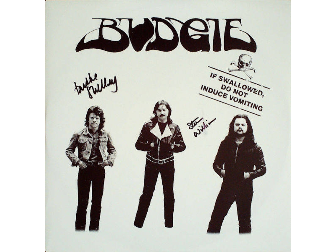 Vinil Budgie - If Swallowed, Do Not Induce Vomiting