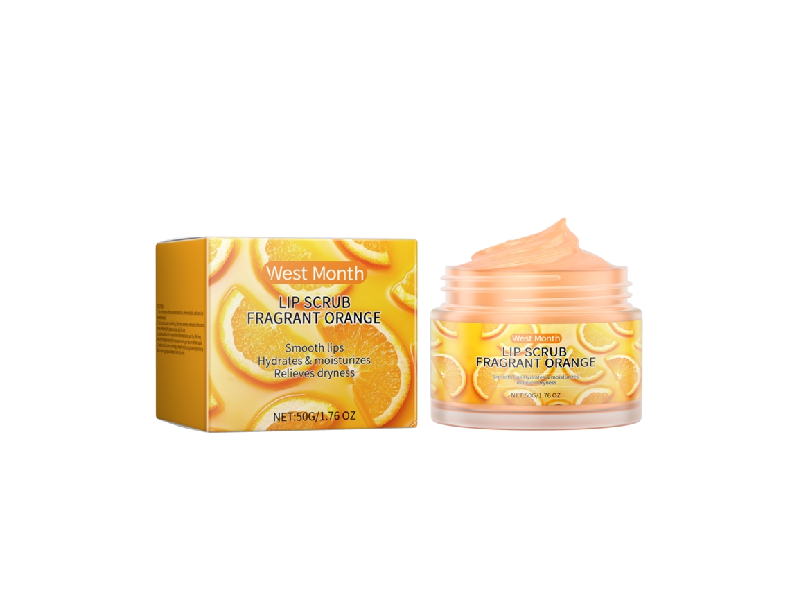 Gel Exfoliante Labial Laranja Suave Hidratante