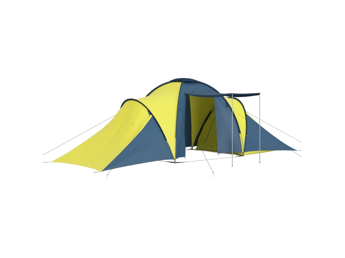 Conjunto 1 Tenda Vidaxl Azul Tecido (576 X 235 X 190 Cm)
