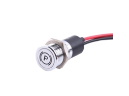 Luz Indicadora Led 12v 14mm Para Painel De Painel De Bicicleta Carro Barco Luz De Alerta Neblina Sinal Vermelho Azul Verde