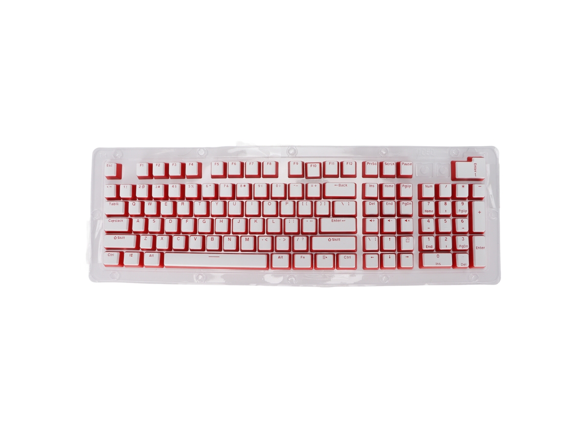 Aetheria teclas de Teclado Fos Step 110 Chaves Altura Oem Moldagem Duas Cores Acessórios de Computador
