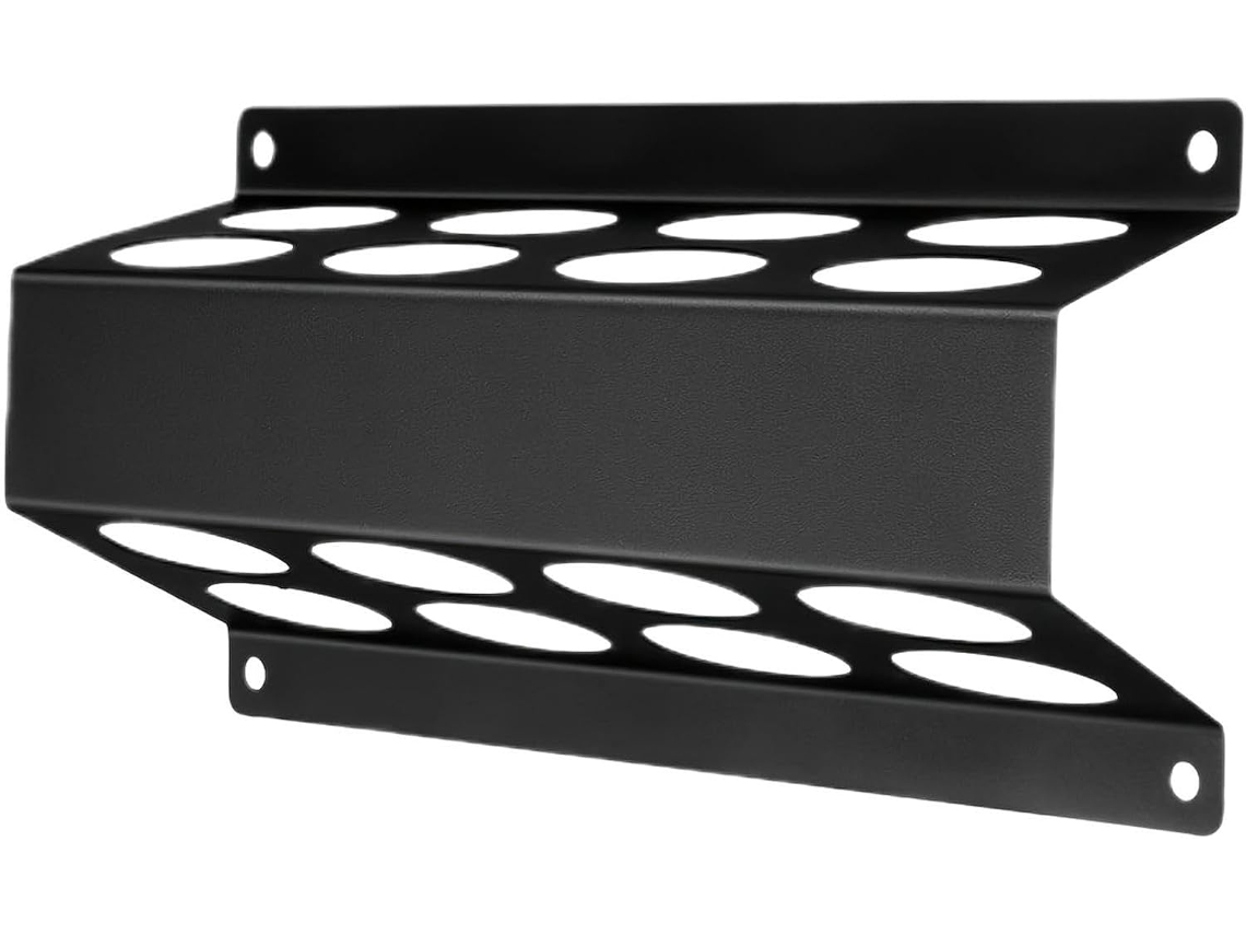 Suporte Para 8 Varetas De Solda – Com Encaixe Para Ferro De Soldar Na Parede.