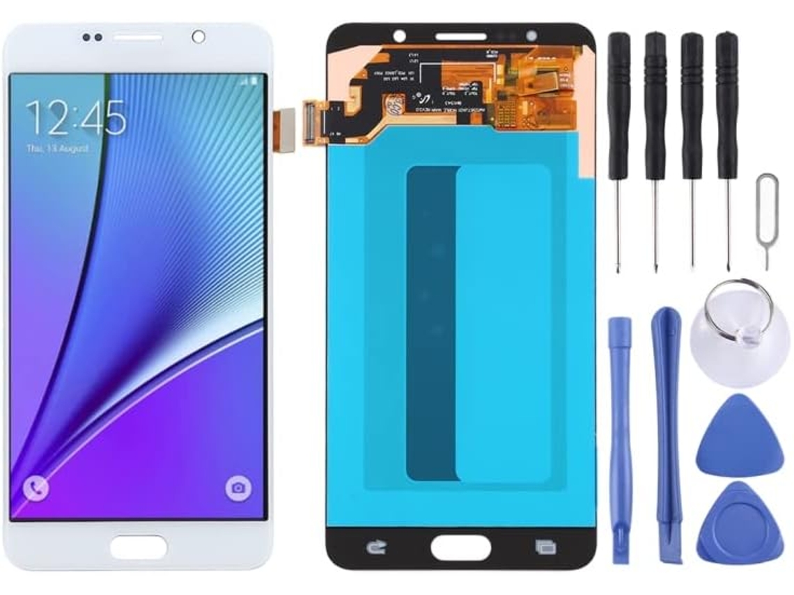 Tela Oled Lcd De 5,5 Polegadas Para Celular Galaxy Note 5 Com Conjunto De Digitalizador.