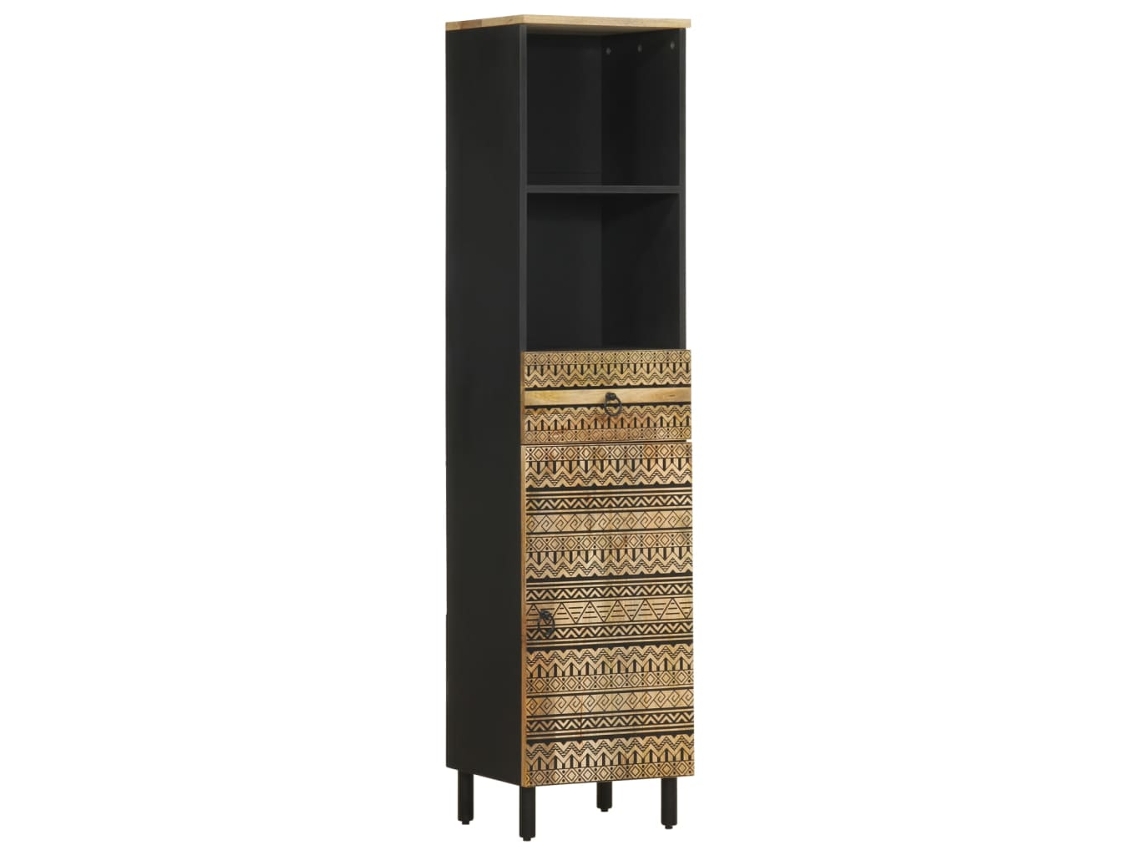 Bathroom Cabinet, Bathroom Cabinets Vidaxl Marrom Madeira De Mangueira