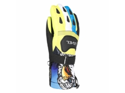 LEVEL Luvas Junior Amarelo 4-5 Years Rapaz