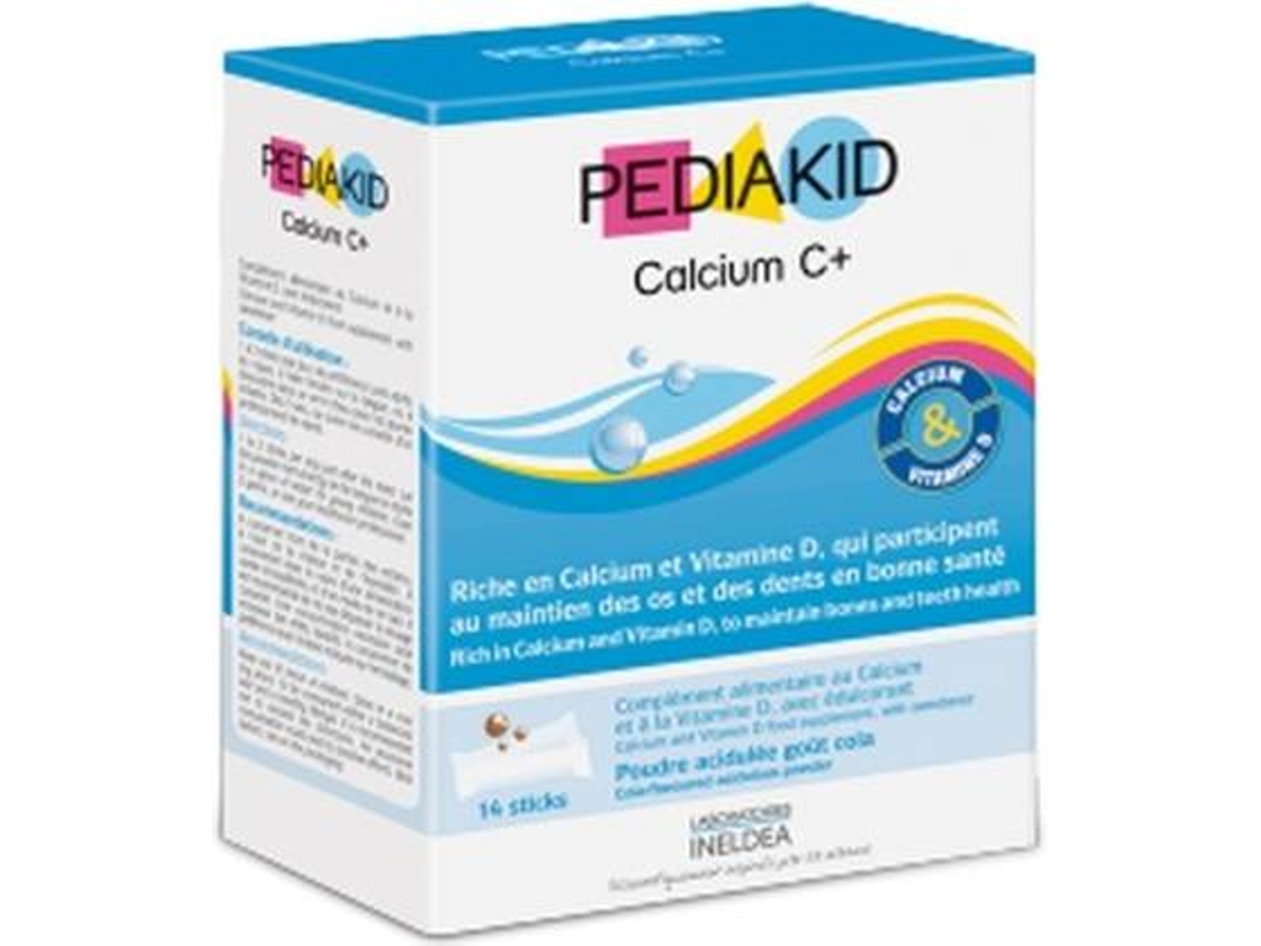 Suplemento Alimentar PEDIAKID Cálcio Crescimento C (14 unidades (Cola))
