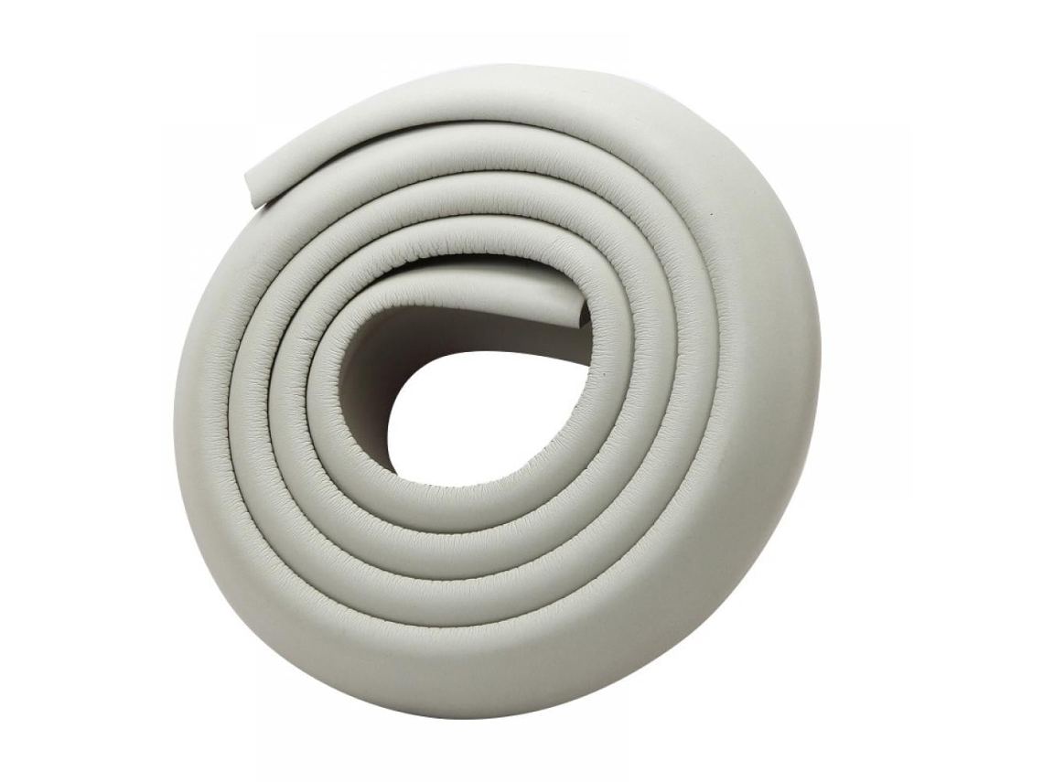 Protetor de canto de mesa, faixa anticolisão para crianças, protetor de bebê, 2 m (cinza)
