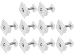 Suporte Para Painel Solar Com Braçadeira Central Prateada Opções De Espessura 30 35 40 45mm