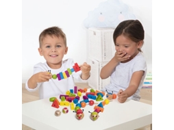 Jogo Infantil Educativo De Madeira Rondo Vario Da Beledic Jogo De Habilidade. Beleduc