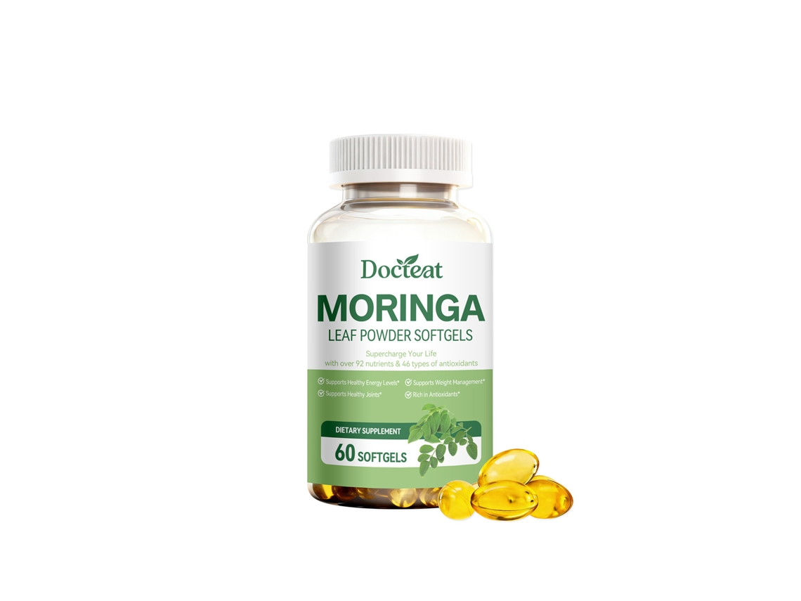 Capsulas Moringa Suporte Intestinal Energia Diaria