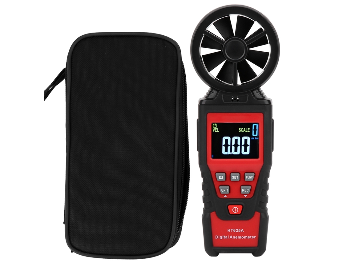Anemômetro Ht625a Portátil Usb LCD Medidor de Velocidade do Vento S/MARCA