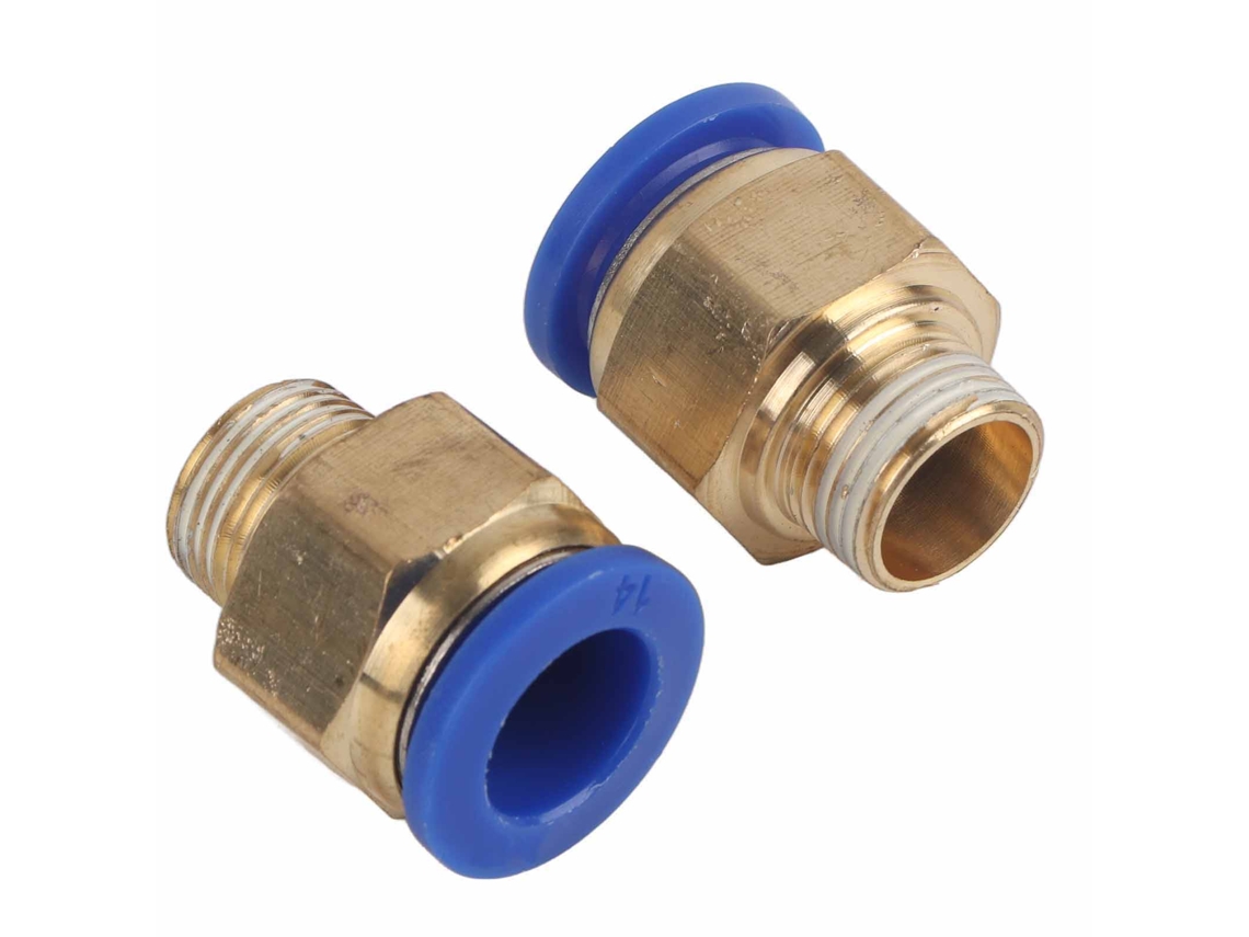 Conector Rápido Pneumático Reto 14mm Pc14-3