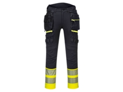 Calça Holster Dx4 De Alta Visibilidade - Classe 1 Amarelo Preto / 38