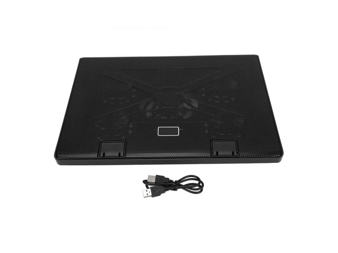 Raum-base Cooler Para Notebook Com 5 Ventiladores E Portas Usb Duas, Silencioso, Para Notebooks Até 17 Polegadas