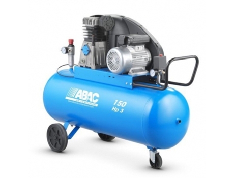 Compressor ABAC Pro A39B 3Cv 150L 220V Uso Profissional 2 Pistões Cabeça A39 ABAC