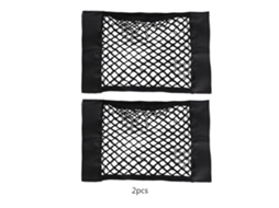 Conjunto de 2 Bolsas de Armazenamento para Banco Traseiro de Carro Organizador de Malas Mesh S/MARCA