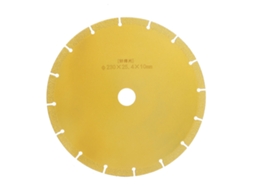 Hoja De Sierra Diamante Circular Segmentada Para Corte De Mármol 230 X 25.4 X 10mm