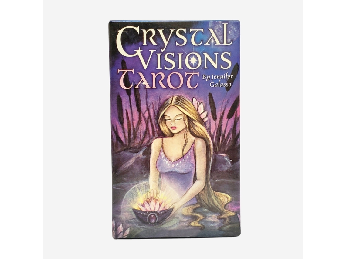 Jogo De Tarot De Cristal Com 78 Cartas: Entretenimento E Desenvolvimento Da Comunicação Dimensões Da Caixa: 10,5 X 6,2 X 2,7 Cm