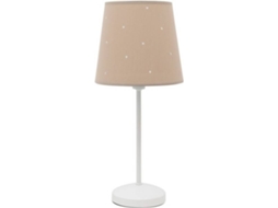 Candeeiro de Mesa FABRILAMP Consciencia (Cinzento - E14 - 40 W - Metal)
