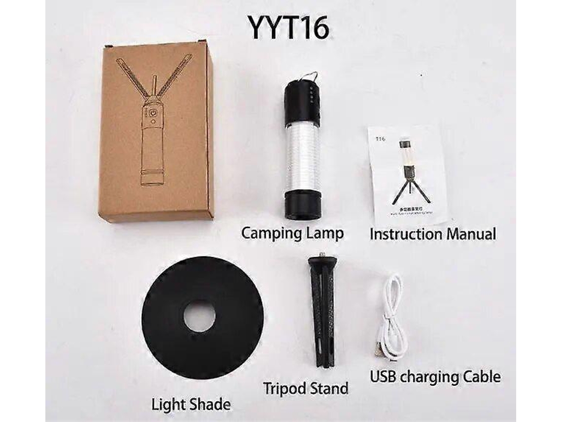 Lanterna De Camping Led, Recarregável E Impermeável Para Suas Aventuras Ao Ar Livre. Olysi Shop