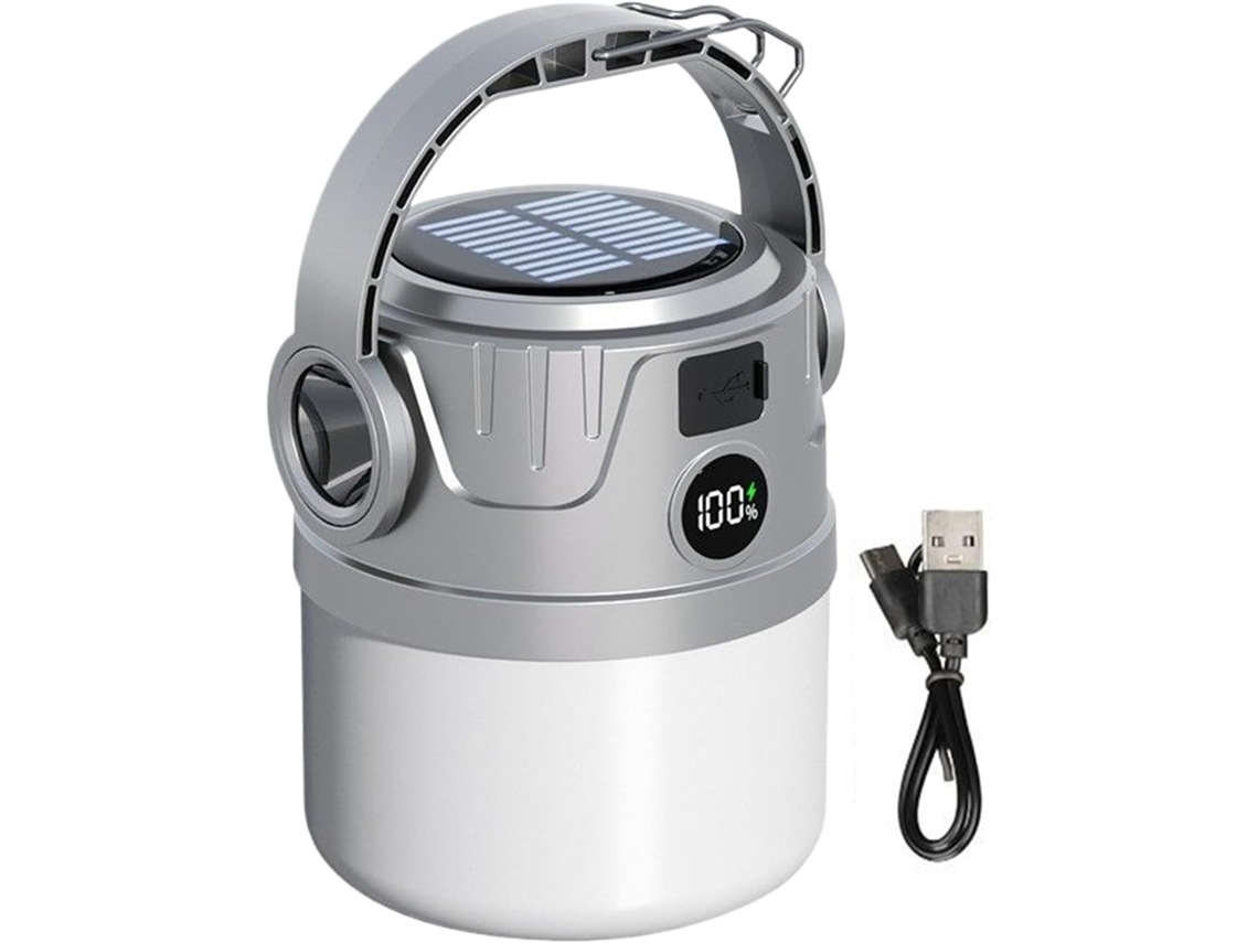 Lanterna Led Recarregável, Dobrável, À Prova D'água, Compacta, Magnética E Multifuncional.