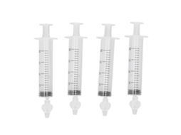 Mali 4pcs Aspirador Nasal de Seringa para Bebê 20ml Portátil Silicone Seguro Profissional
