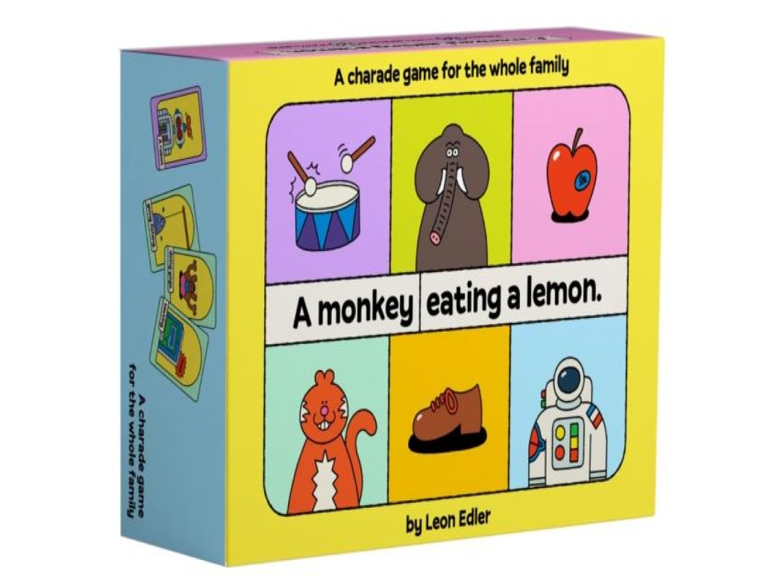 Livro Monkey Eating a Lemon de Leon Edler (Inglês)