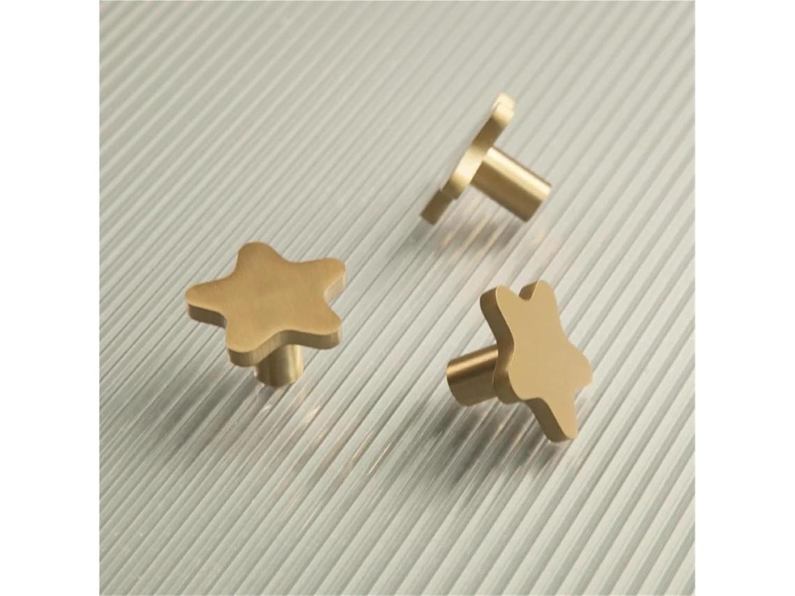 Puxadores De Armário, Cômoda, Gaveta, Estilo Nórdico, Em Latão, 30x20mm, Para Decoração De Móveis 1 Unidade