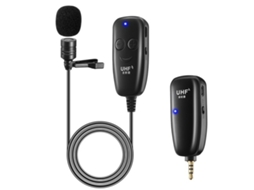 Lurelia Microfone De Lapela Sem Fios Para Gravação