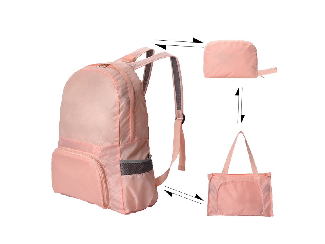 Mochila de viagem multifuncional, à prova d'água, dobrável