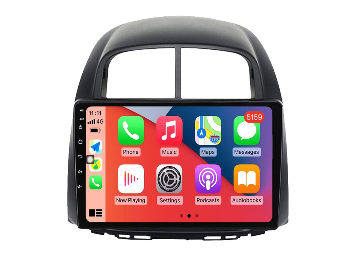 Auto Rádio Carro Bluetooth Autoradio 8GB RAM 128G ROM CarPlay GPS RoverOne para Toyota Passo Daihatsu Boon Sirion para Subaru Justy Perodua