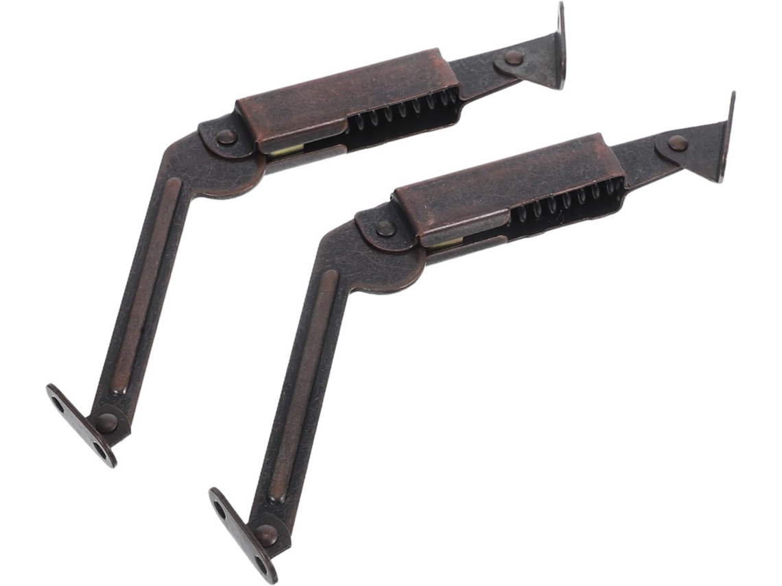 2 Dobradiças De Suporte Para Tampa Armário, Resistentes, Uso Em Baús,