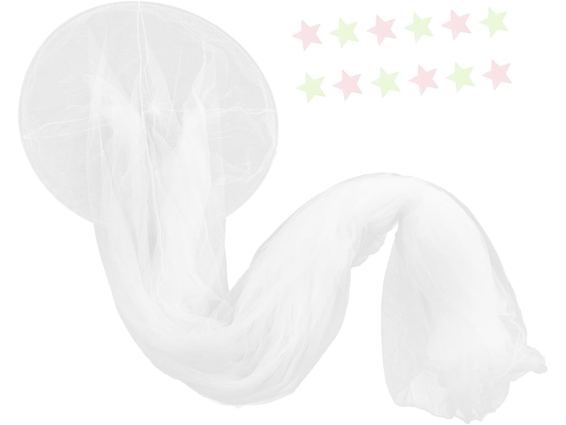 Cortina De Cama Com Dossel Redondo Eringogo, Cortina De Mosquiteiro Estilo Casa Para Quarto, Decoração De Quarto