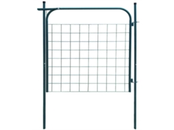Vidaxl Portão De Cerca De Jardim 100x100 Cm Verde