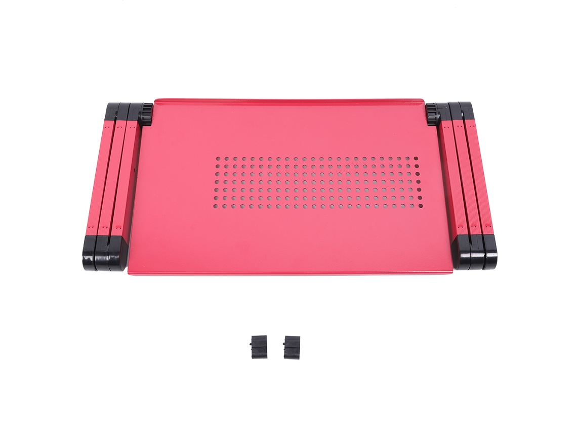 Mesa Para Laptop Em Liga De Alumínio, Dobrável, Ajustável, Rosa Brilvibera
