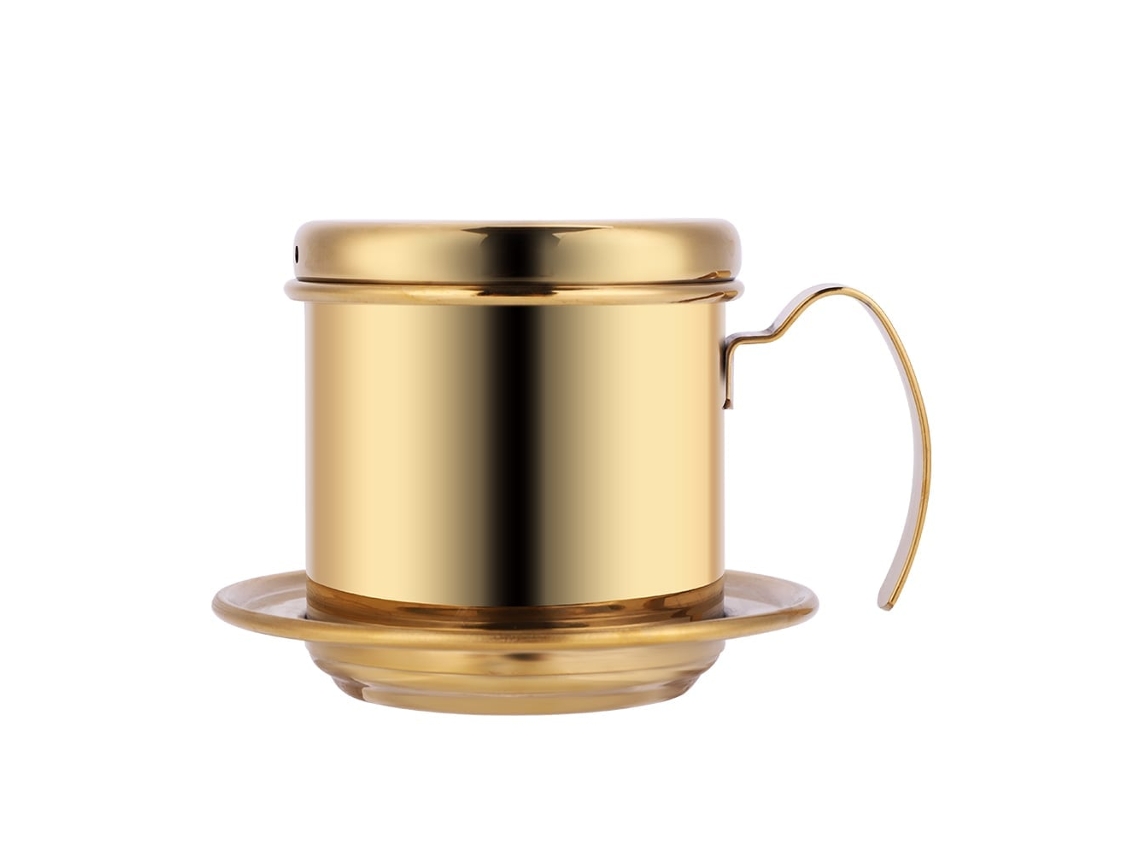 Filtro de Café Vietnamita LAXISCREED Aço Inox Ouro