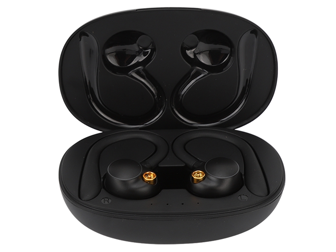 Fones Bluetooth Sem Fio Cancelamento Ruído IPX7 Bateria Duradoura Esportes JIAPEI