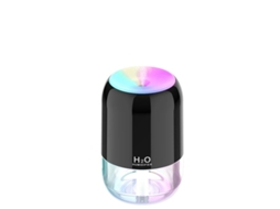 Mini Umidificador Usb 200ml Auto Desligamento Para Quarto Bestvite Preto