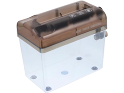 Plafope Mini Destructeur De Papier Manuel Noir En Abs, Compact Et Léger, Adaptado Para Documentos
