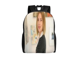Mochila Scarlett Johansson T86 Para Escola E Trabalho, Leve E À Prova Dágua, Mochila Estilosa Para Estudantes E Adultos D86 Olysi Shop
