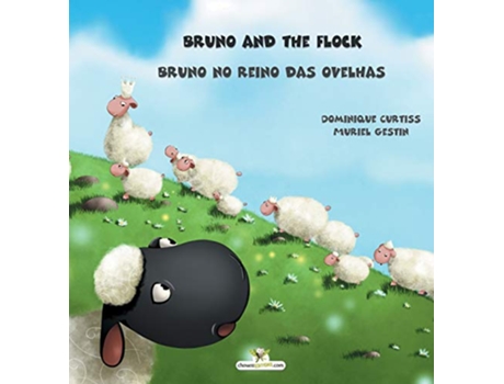 Livro Bruno and the flock Bruno no Reino das Ovelhas de Dominique Curtiss (Inglês - Capa Dura)