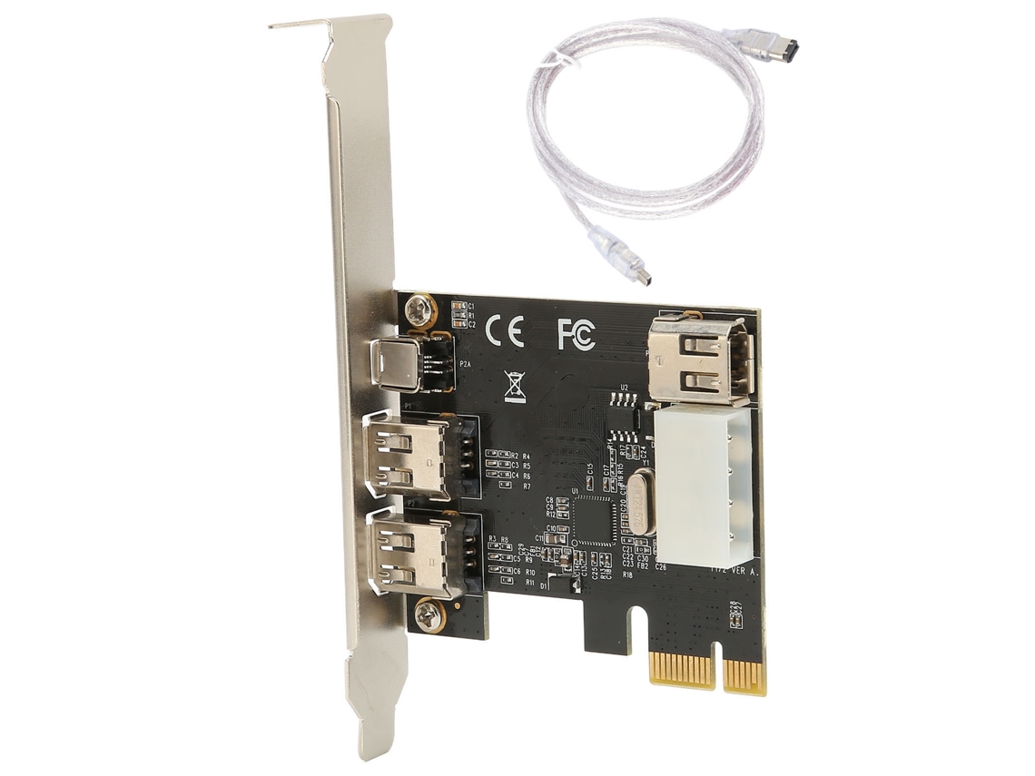 Adaptador Firewire Pcie 4 Portas LAXISCREED