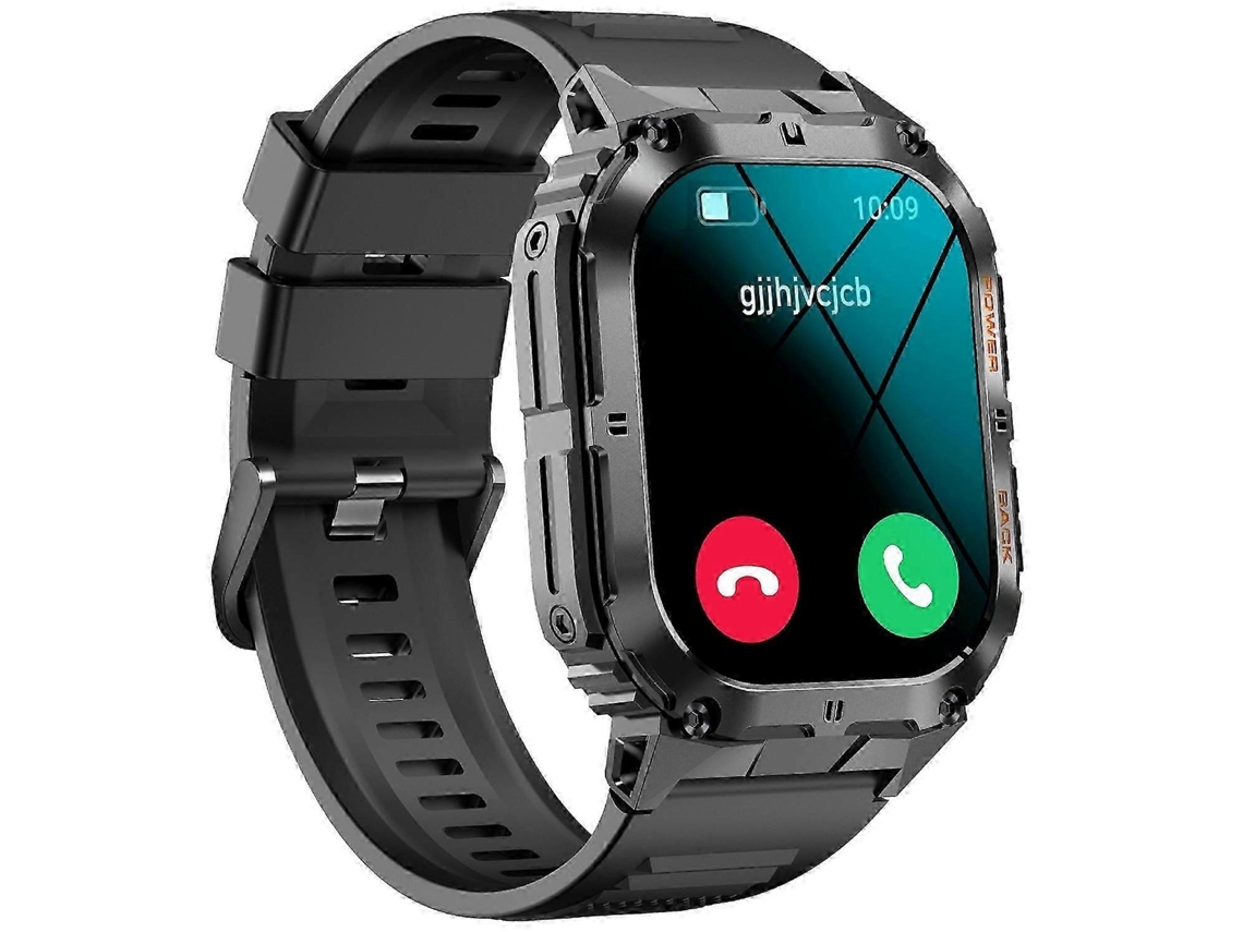Smartwatch K61pro com tela AMOLED de 1,96 polegadas, monitoramento de saúde, chamadas Bluetooth e rastreamento de esportes de bicicleta elétrica.
