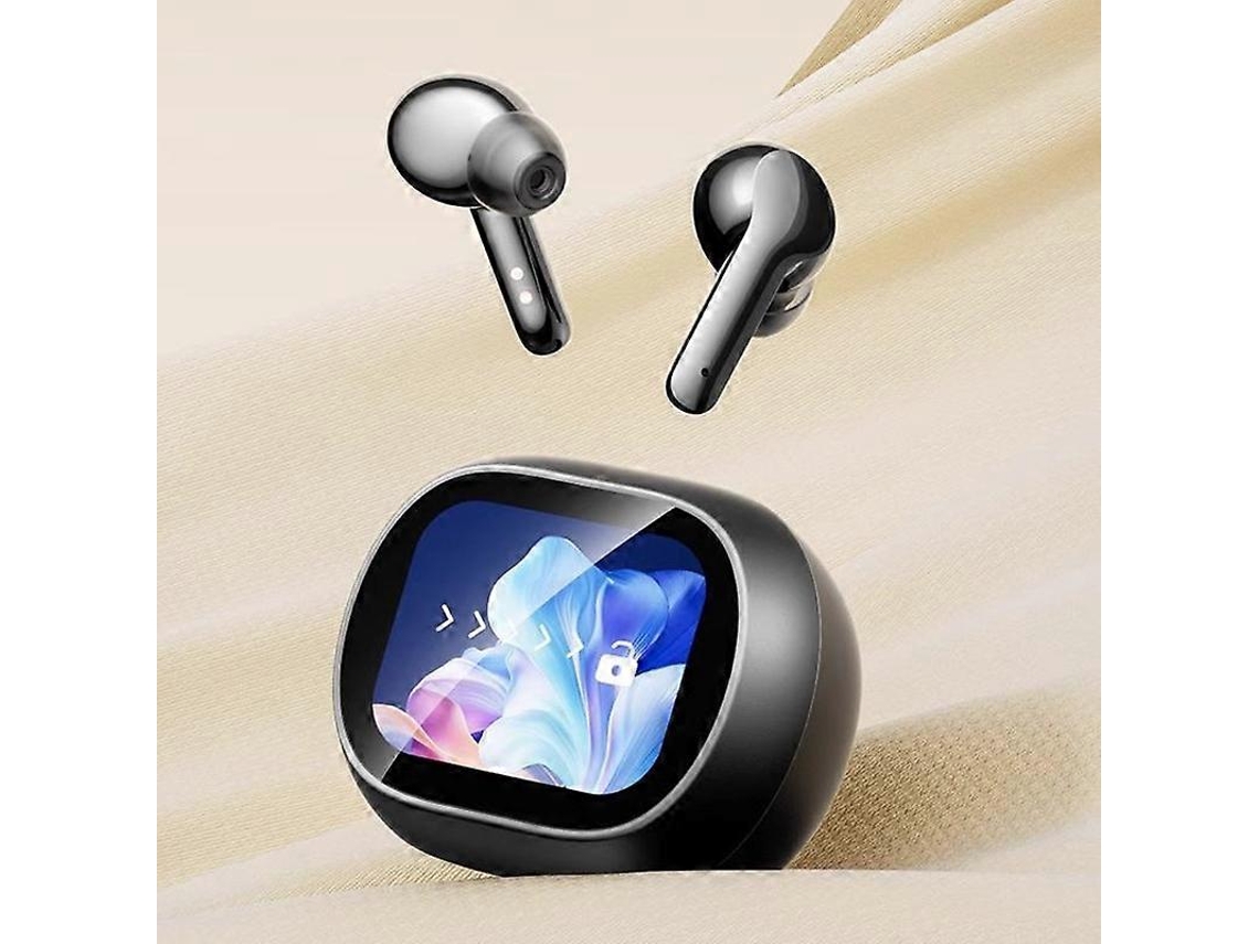 Fones De Ouvido Sem Fio Bluetooth Com Tela Sensível Ao Toque Colorida Inteligente Ly Ebike
