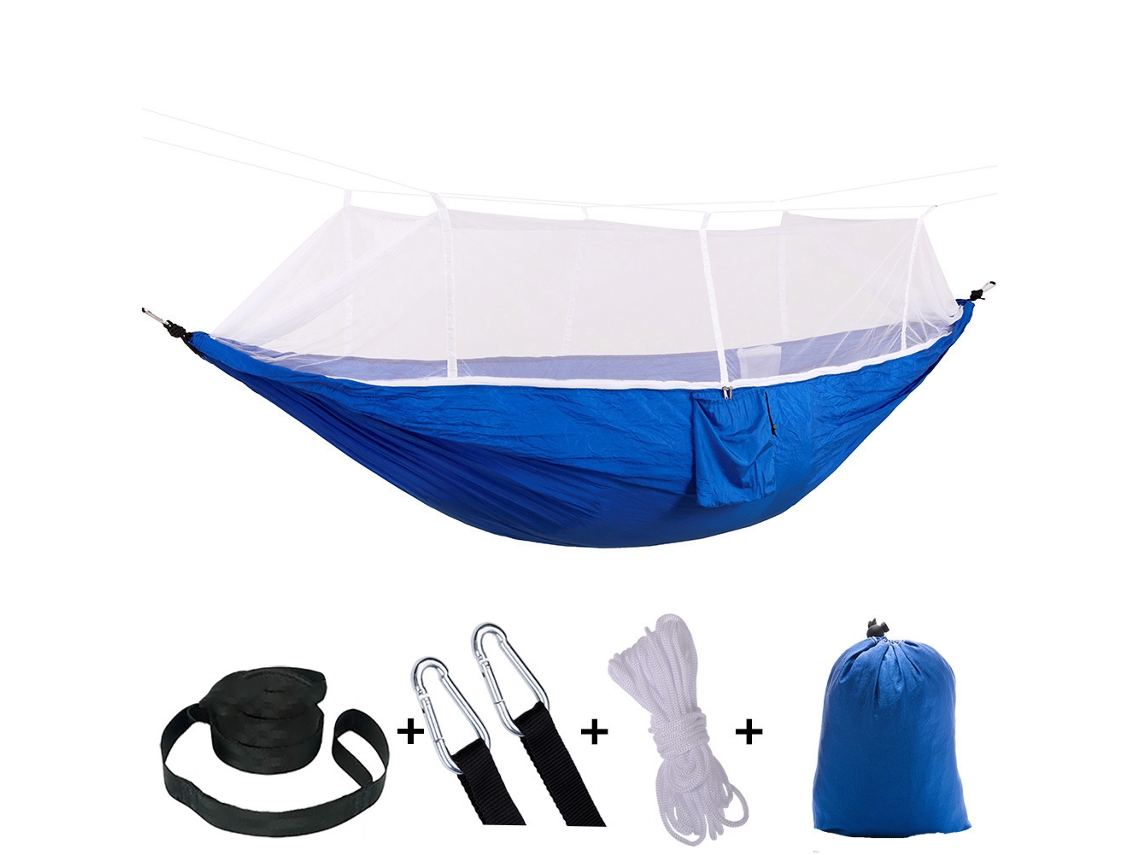 Rede De Acampamento Ultraleve Mosquiteira, Respirável, Azul Rápido Aquaforge (rede Branca)