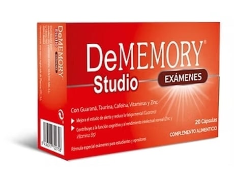 Studio Exámenes 20 Cápsulas Dememory